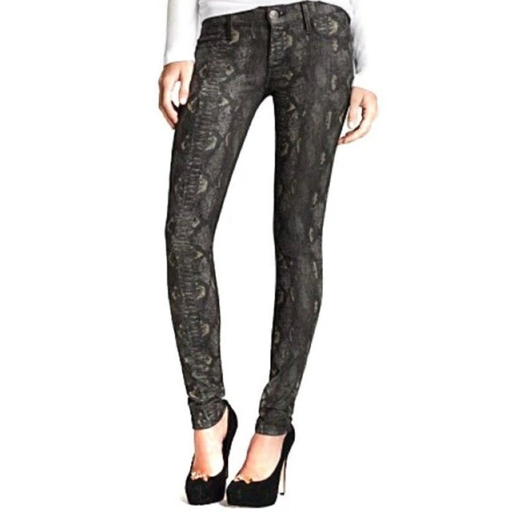 Earnest Sewn Audrey 541 Jeans Pants Leggings Mamba Black Women's Size 24
